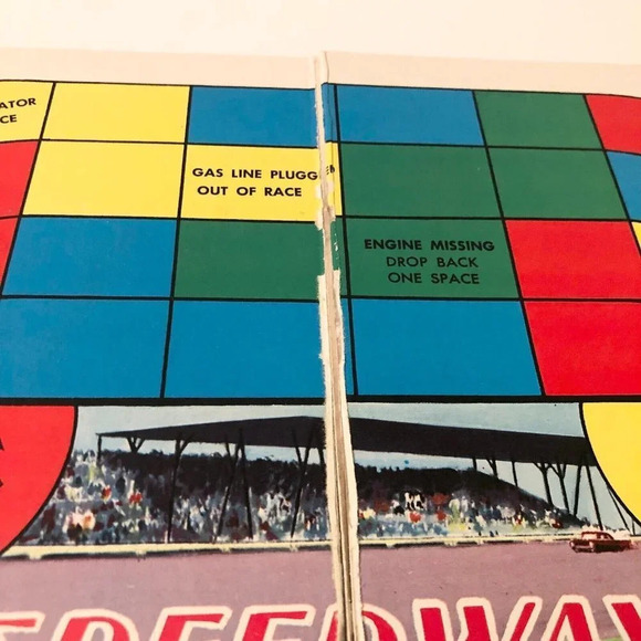 Vintage 1959 Special Detective Speedway Car Racing Board Game Saalfield Pub Co - Picture 8 of 16